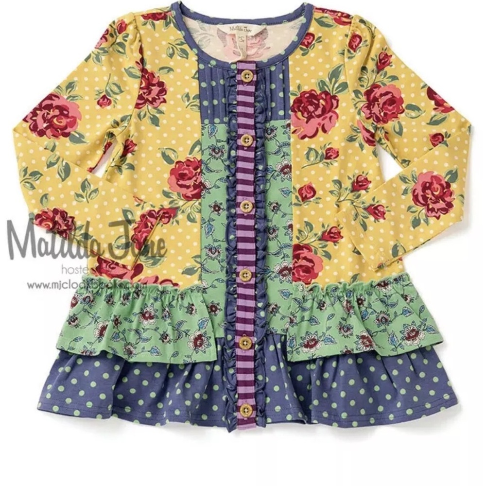 MATILDA JANE Girls Choose Your Own Path Setting Sun Tunic Size 8
